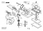 Bosch 0 603 247 003 Pss 23 A Orbital Sander 230 V / Eu Spare Parts